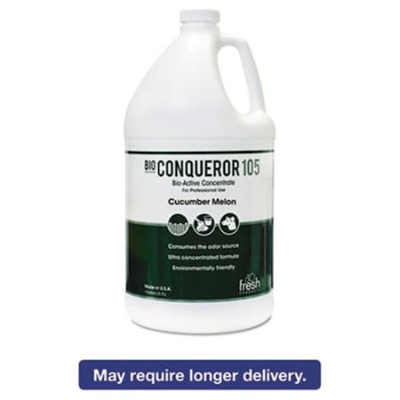 Fresh Products Fresh Products 1BWBCMF 1 gal Bio Conqueror 105 Enzymatic Odor Counteractant Concentrate - Cucumber Melon 1BWBCMF